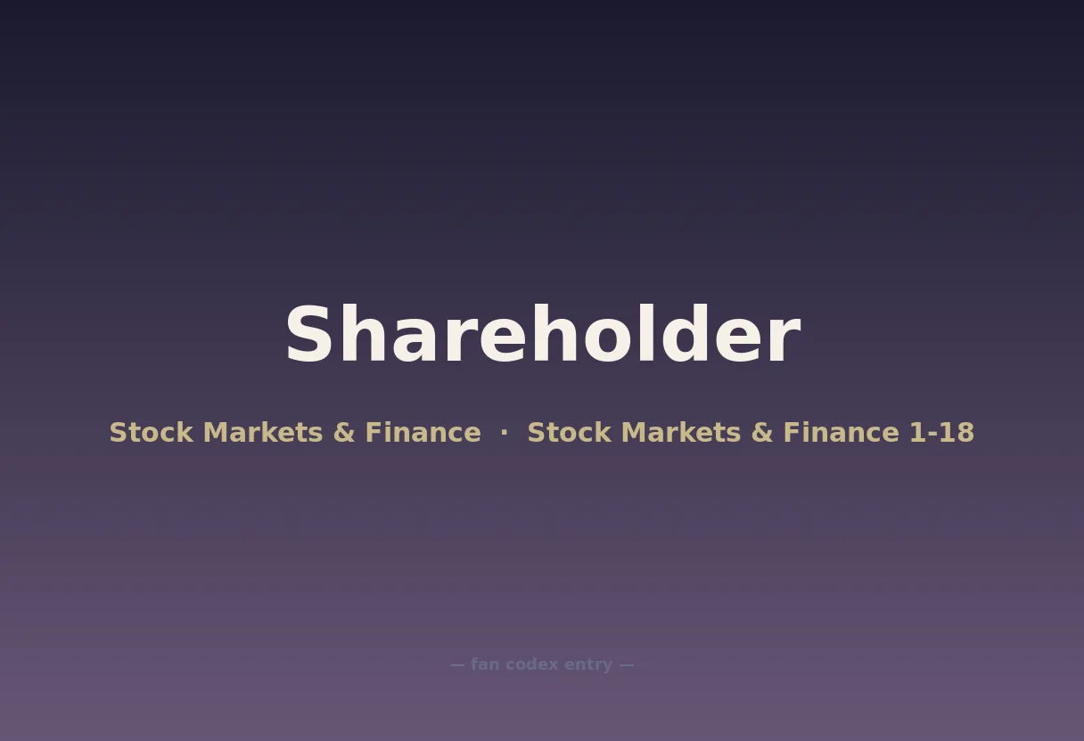 Shareholder